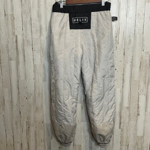 Helix Ski Snowboard Pants Youth 10 Black Adjustable Waist Gorpcore Leg Vent VGUC - Picture 4 of 15
